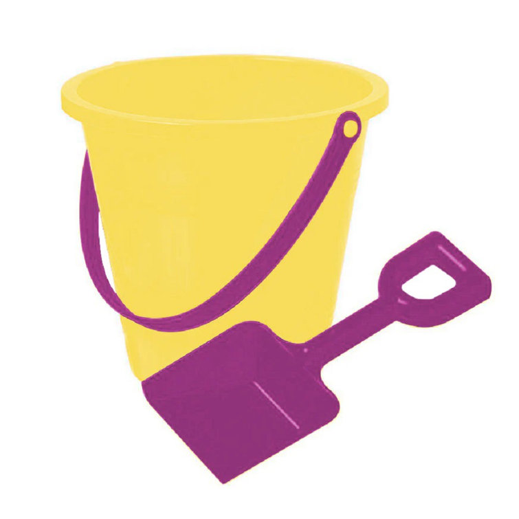 Shovel and hot sale bucket toy